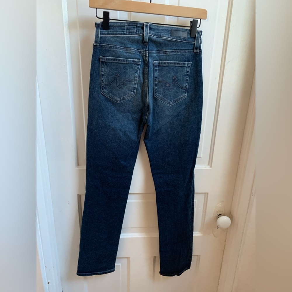 AG Adriano Goldschmied Mari High-Rise Straight Jeans Size 25 - Picture 4 of 5